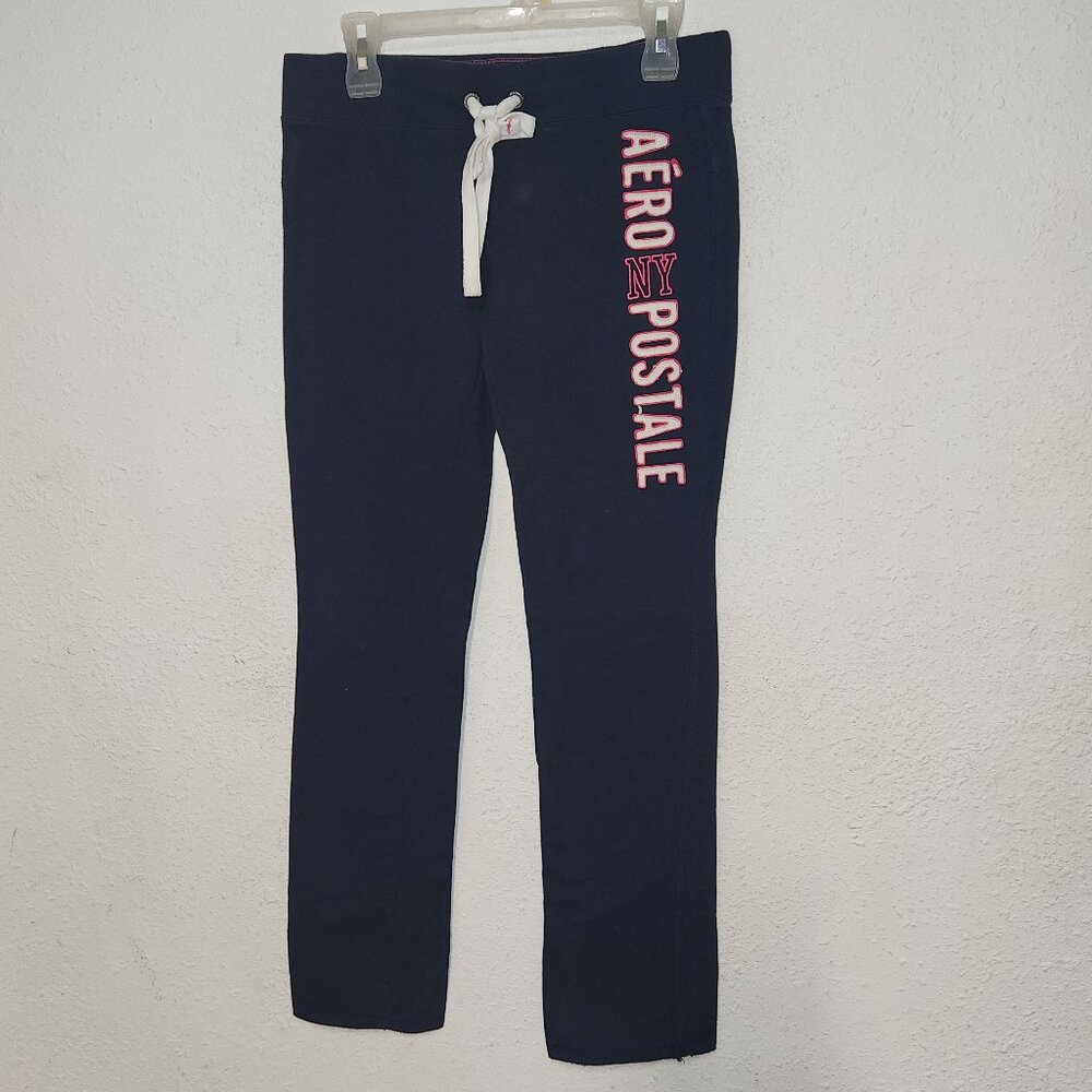 Aeropostale NYC, Ladie's stylish sweats, Dark blue in size Medium /  30" waist